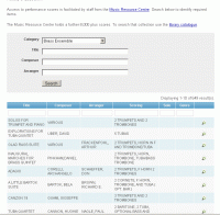 Performance Score Collection